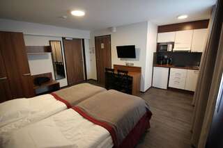 Мотели Motel SEO Muonio Муонио Двухместный номер с 2 отдельными кроватями-5